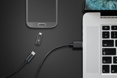Micro-USB/USB-C™ OTG Hi-Speed ​​adapter for connecting charging cables