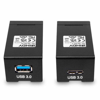 Predĺženie USB 3.1/3.0 cez Fibre Optic do 200m LC OM3