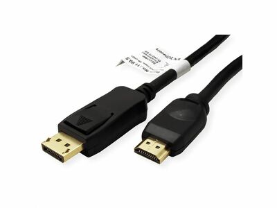 Kábel DisplayPort na HDMI M/M 2m, jednosmerný, 4K@60Hz UHD, audio, čierny