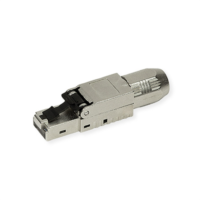 Konektor 8/8 RJ45 cat.6a, 10Gbit, na drôt aj lanko, montáž bez klieští AWG 22-27