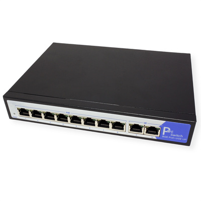 PoE Switch Gigabit 10port, 8xPoE (120W)