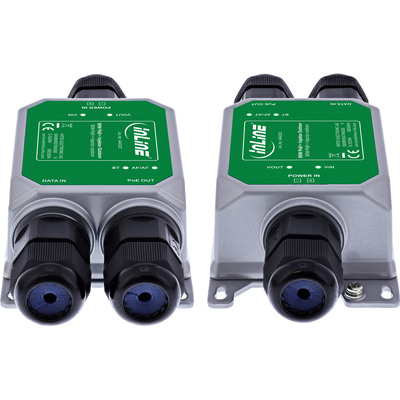 PoE++ Outdoor Injector, 10Gb/s, 90W, IP67