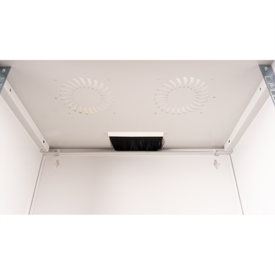 19" Rack na stenu 9U, sivý, 460x540x400 mm (HxWxD), RAL7035, BASIC