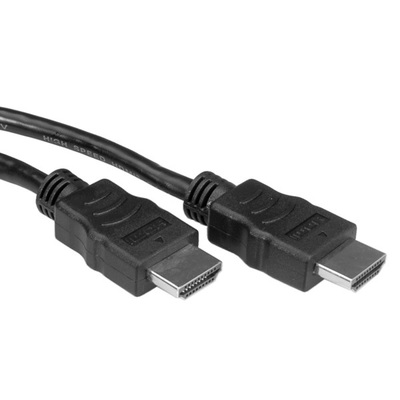 Kábel HDMI M/M 3m, High Speed+Eth, 4K@30Hz, HDMI 1.4, čierny