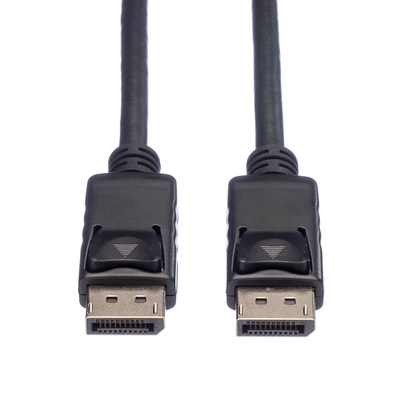 Kábel DisplayPort M/M 7.5m, 4K@60Hz, DP v1.2, 21.6Gbit/s, LSOH, čierny