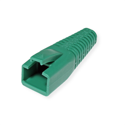 Krytka na konektor RJ45, pre ø 5.5 až 8.5mm, zelená, 10ks/bal