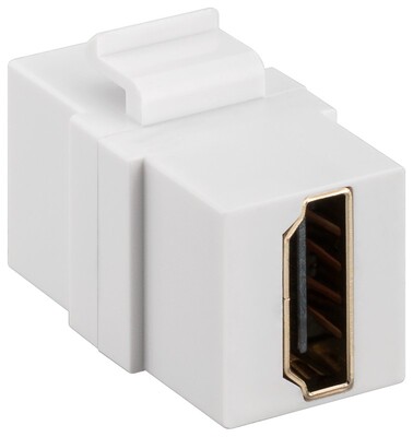 Modul HDMI Keystone F/F biely 4K/60Hz (3840x2160) UHD