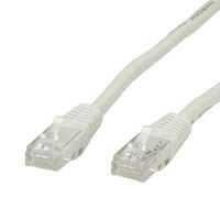 UTP Patchkábel 0.5m cat.5e, sivý, Cu