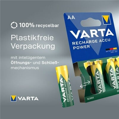 Baterka VARTA RTU nabíjacia AAA (4ks) 1.2V 800mAh NiMH (HR03 56703) 4BL