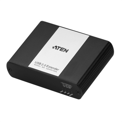 Predĺženie USB 2.0 cez LAN do 200m, USB hub (4port), s ext. adaptérom