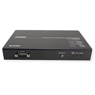 Predĺženie KVM cez TP do 100m, DisplayPort v1.2, USB, RS232, LAN, Audio (3.5mm jack), 4K@60Hz