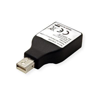 Adaptér mini DisplayPort na HDMI M/F, dongle, čierny
