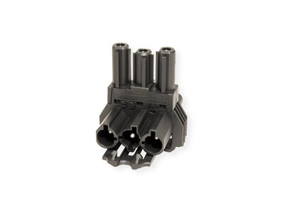 Adaptér GST18 1IN 2 OUT (Téčko), široký, čierny