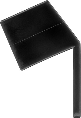 Káblový organizér na stôl, samolepiacia príchytka, ⌀7.1mm, 2ks/bal, čierny