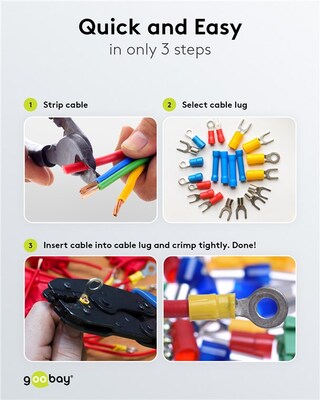 Kliešte lisovacie na dutinky 0.5-6 mm²