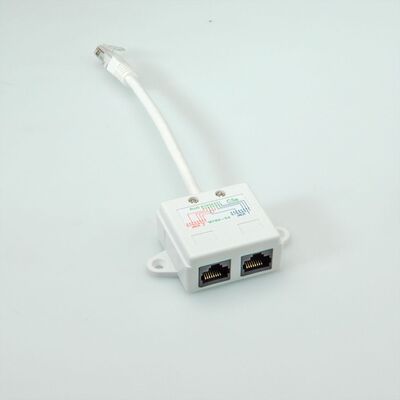 Rozdvojka Y, RJ45 M na 2x10/100, UTP