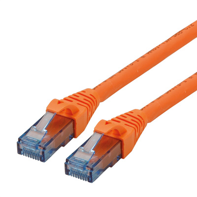 UTP Patchkábel LSOH 2m cat.6a, oranžový, Cu, Component Level