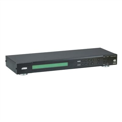 Video selektor/switch HDMI 4IN/4OUT, UHD 4K@60Hz, RS-232 / Ethernet (WebGUI) Control, True Matrix