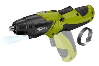 Aku skrutkovač s kĺbom, 3.6 V, LED svetlo