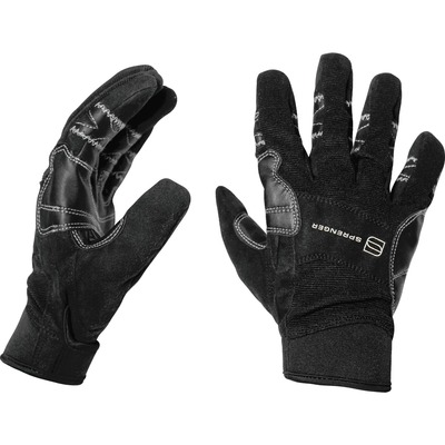 Rukavice FLEXGRIP COMFORT, celé uzavreté, HS, čierne, XL