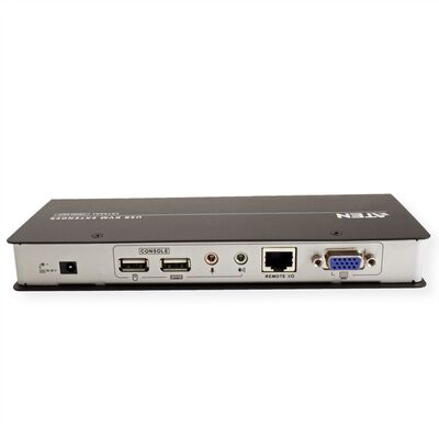 Predĺženie KVM cez TP do 200m, VGA, USB, RS-232, Dual Remote (lokálne ovládanie/monitor)