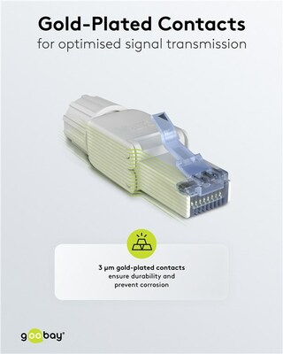 Konektor 8/8 RJ45 cat.6a, UTP 10Gbit, na drôt, montáž bez klieští AWG 22-24, biely skrutkovací