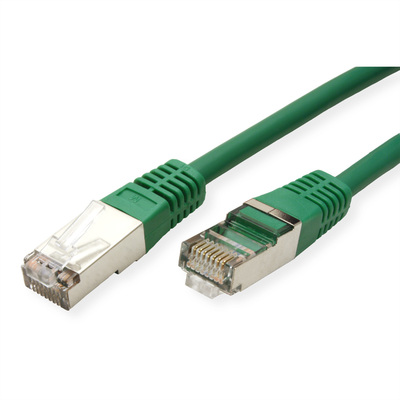 FTP Patchkábel 5m cat.5e, zelený, Cu §§