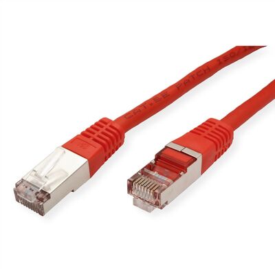 S/FTP Patchkábel 2m cat.5e, červený, Cu