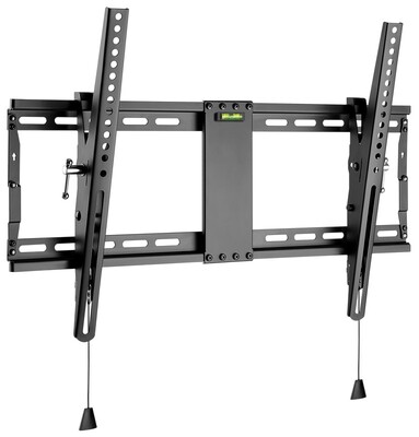 Držiak pre TV 37-70" na stenu, max 70kg, s náklonom +3° / -12°, VESA do 600x400, čierny