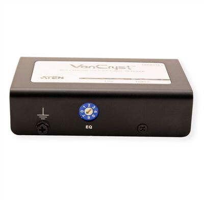 Predĺženie DVI-D cez 2xTP do 60m, Audio (3.5mm jack)