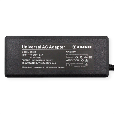 Adaptér NTS 120 W, 15-24V, napájací zdroj pre notebooky, LED display, účinosť cez 85%, čierny