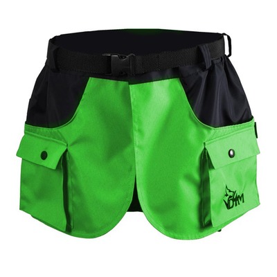 Výcviková sukňa KILT, s kapsami na zapínanie, čierna+zelená, XL-XXL