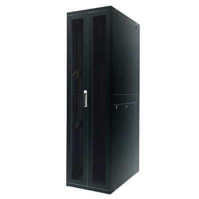 19" Rack na podlahu 47U, 2194x600x1000mm (HxWxD), PRO, čierny