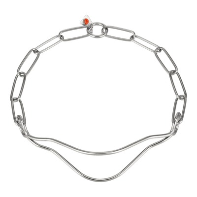 Obojok retiazkový výstavný STANDARD 3mm/64cm, extra veľké oko, nerezová oceľ, HS