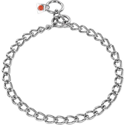 Obojok retiazkový sťahovací 3mm/40cm, malé oko, nerezová oceľ, HS