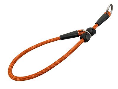 Korekčná šnúrka na výcvik 6mm/65cm, obmedzovač, polypropylen, čierna