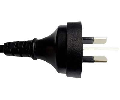 Kábel sieťový 230V, vidlica (CPCS-CCC) Čína priama - C13, 1.8m, 0.75mm², 10A, čierny