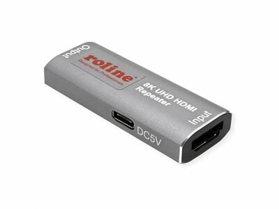 Zosilovač/repeater HDMI 2.1 do 45m, 8K@60Hz, UHD, HDCP 2.2, 48G, možnosť napájania cez USB Typ C