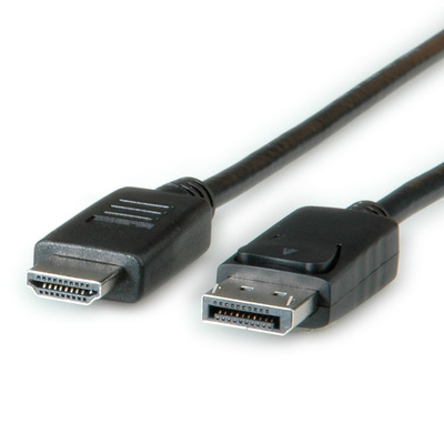 Kábel DisplayPort na HDMI M/M 3m, jednosmerný, max. 1920x1200 @60Hz, čierny
