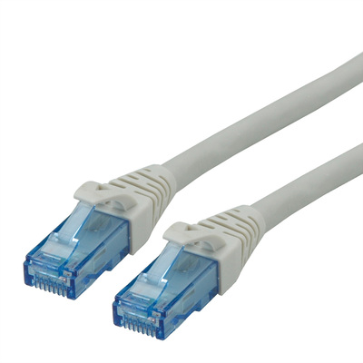 UTP Patchkábel LSOH 0.5m cat.6a, sivý, Cu, Component Level