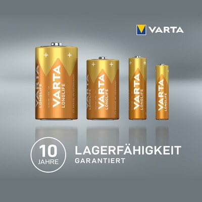 Batéria VARTA Longlife Alkalická 9V (6LR61) 1BL