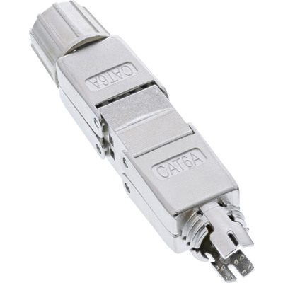 Spojka Keystone cat.6a, AWG22-AWG24 beznástrojový (toolless), LSA/Krone, SLIM