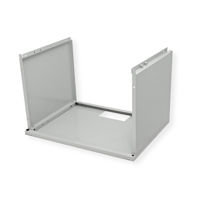 19" Rack na stenu 7U, sivý, 370x540x400 mm (HxWxD), RAL 7035, BASIC