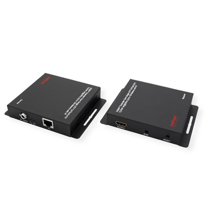 Predĺženie HDMI cez TP do 120m, IR, (aj cez LAN/TCP/IP), 4K@30Hz