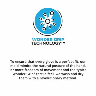 Pracovné rukavice Wonder Grip Thermo Lite WG-320, oranžové, veľkosť M/8