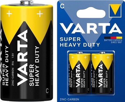 Baterka VARTA Superlife Zinc-Carbon C Baby (2ks) 1.5V (R14) 2BL