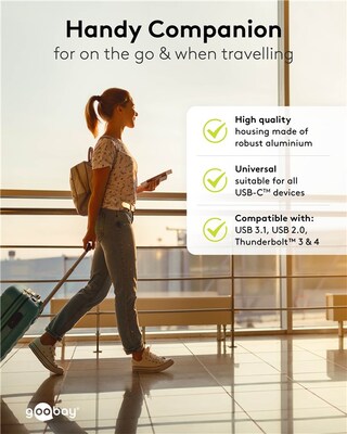 Adaptér USB 4, Typ C, CM/CF, zahnutý 90° (do prava/ľava), 40Gbps, PD 240W, sivý/čierny