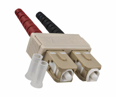 Fiber kábel SC-SC, 50m Duplex OM4(50/125µm), LSOH, 3mm, fialový