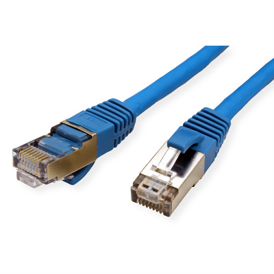 S/FTP (PiMF) Patchkábel LSOH 3m cat.6, modrý, Cu