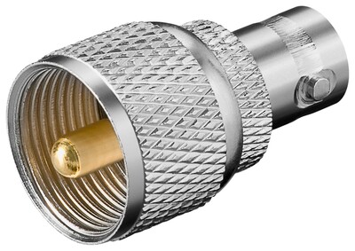 Adaptér BNC/UHF F/M, 10ks/bal